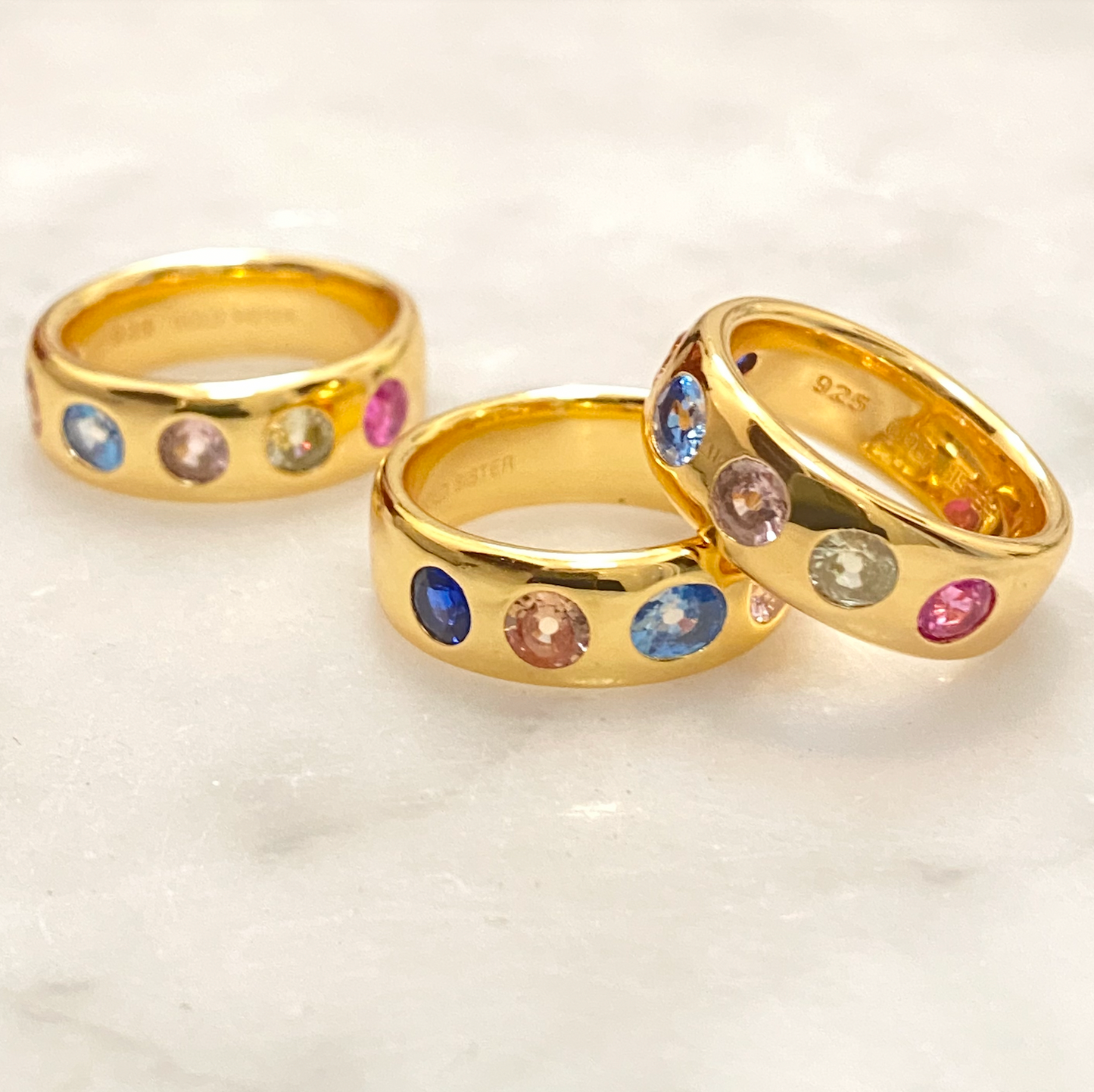 MIND DAZE GOLD RING